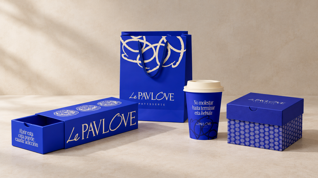 Le Pavlove — Familia de empaque
