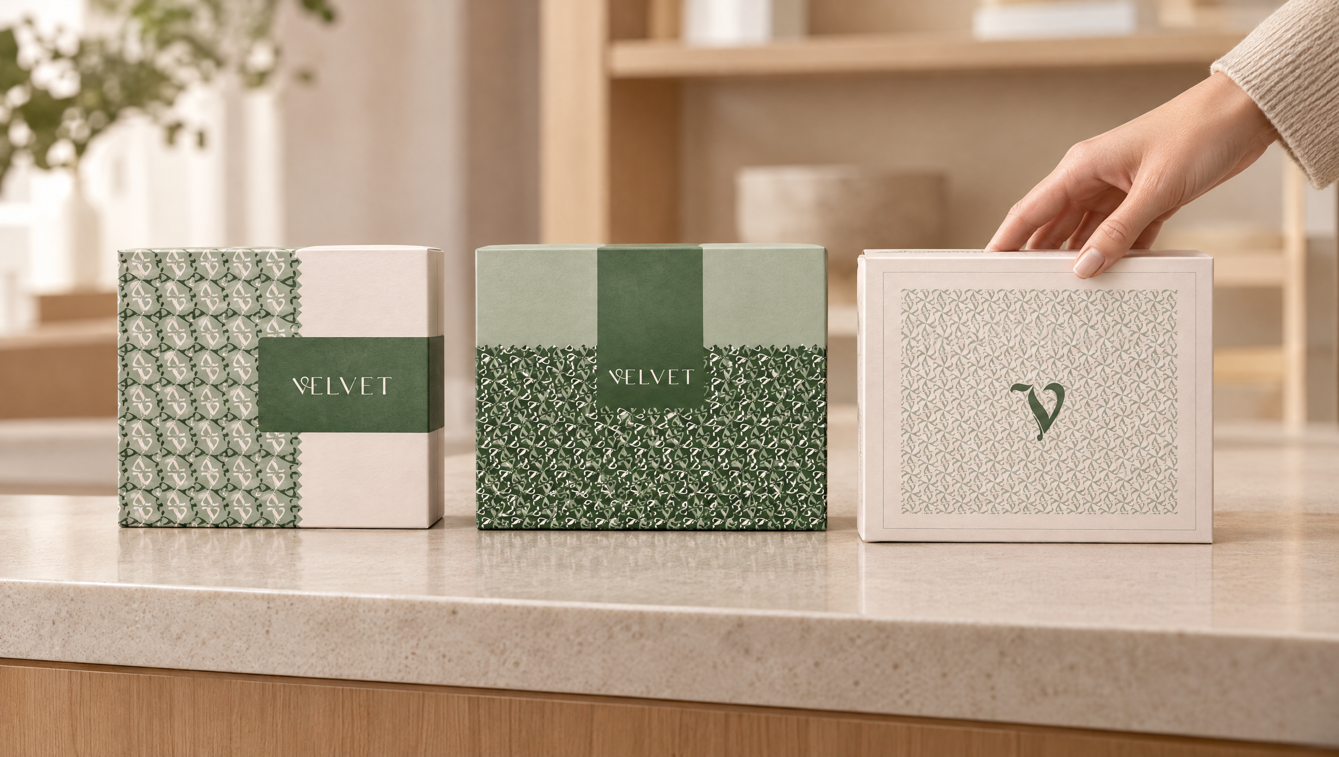 Velvet — Retail / exhibición